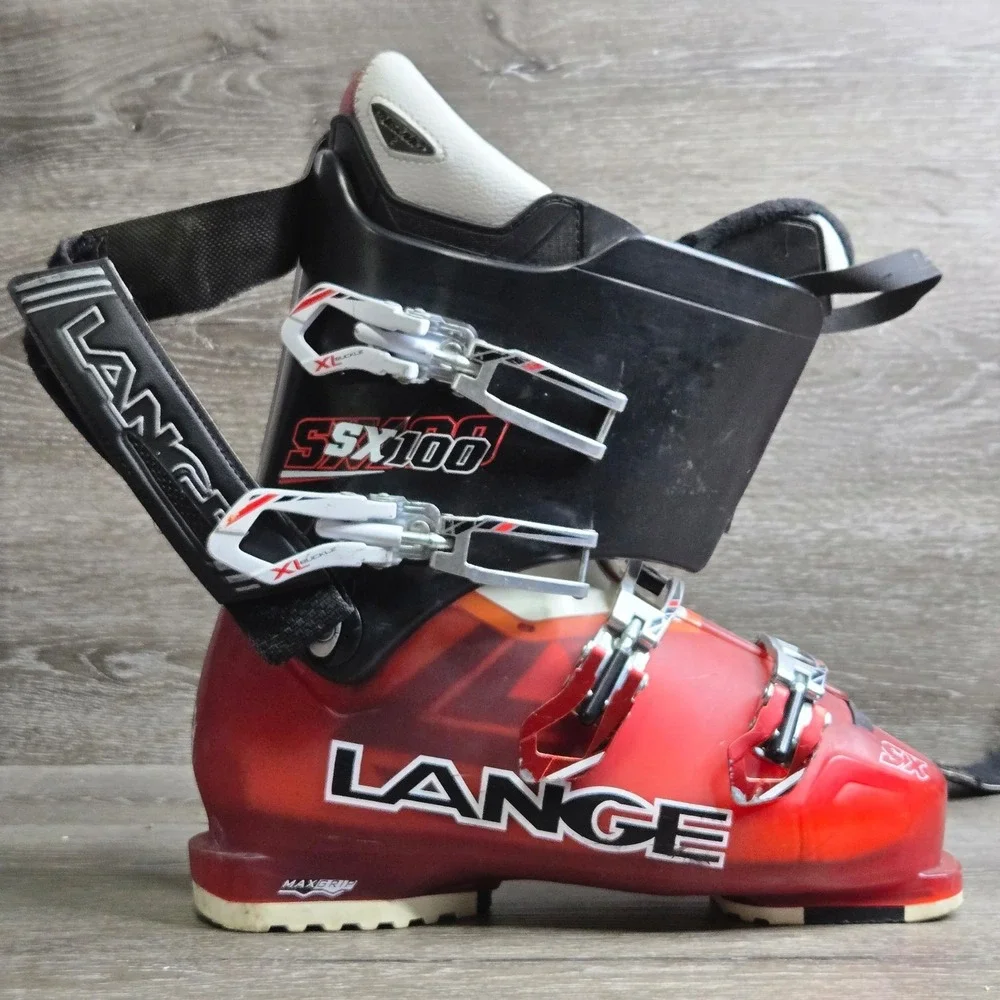 Lange SX 100 Alpine Ski Boots – Red/Black 27.5 LANGÉ